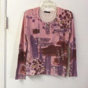 The Works Colorful Beaded Sweater